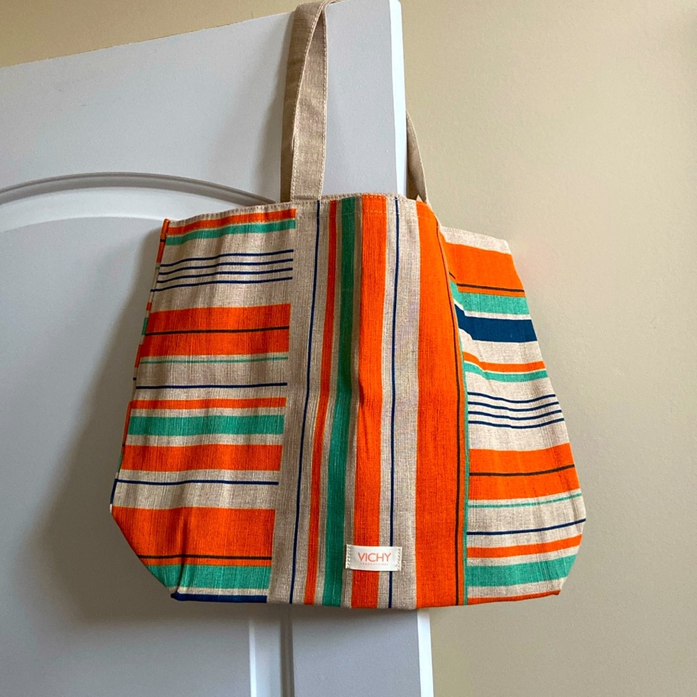 NWOT Large Vichy tote